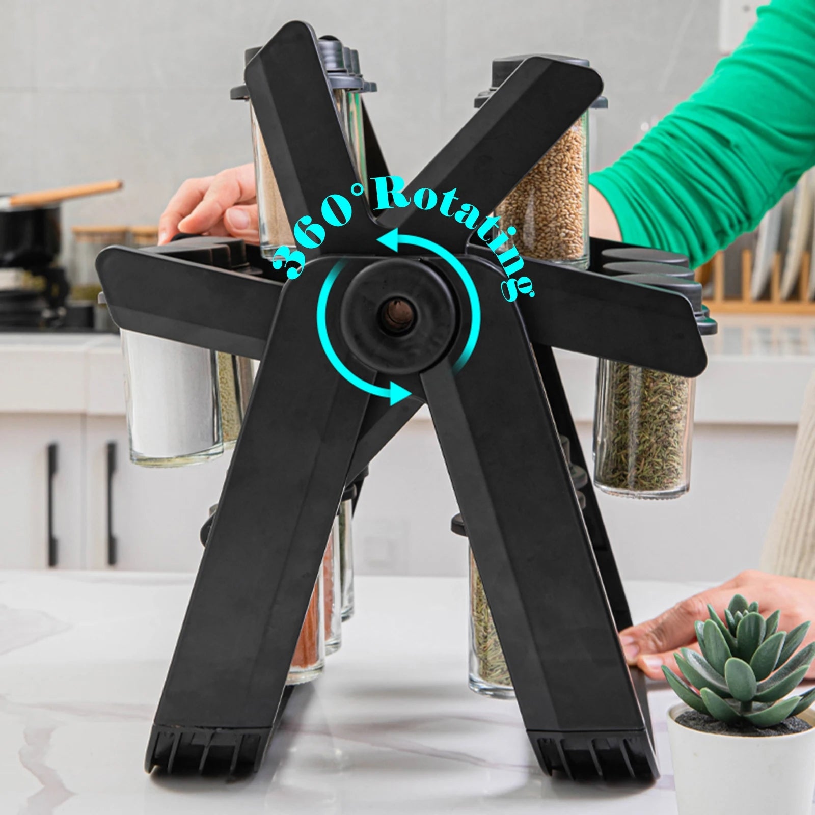 SJ Store™ Rotating Rack 🌪️🌶️