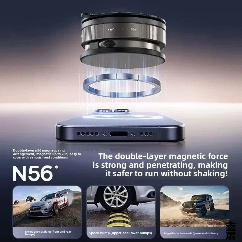 360 Magnetic Phone Holder Stainless Steel