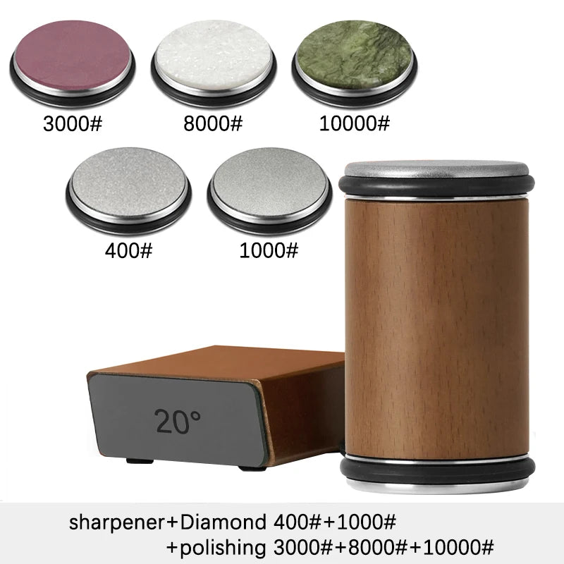 Razor Ready: Magnetic Rolling Knife Sharpener