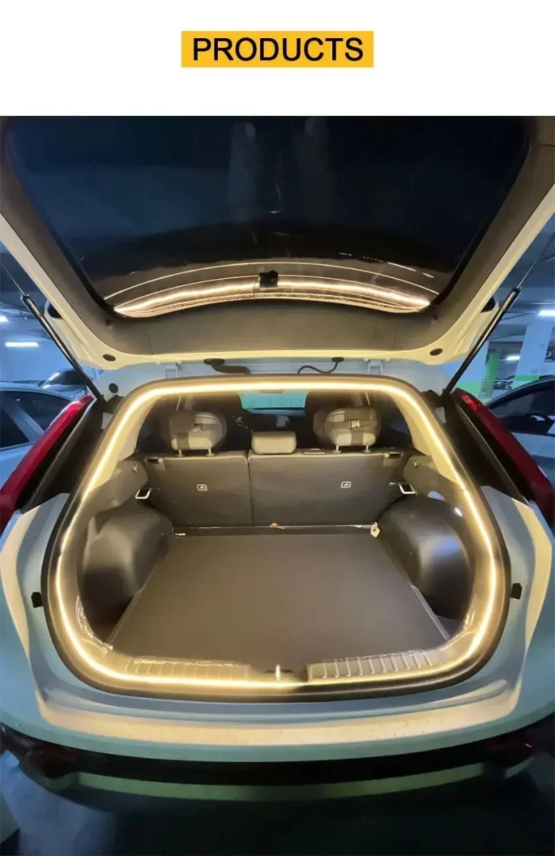 Car high brightness trunk lighting