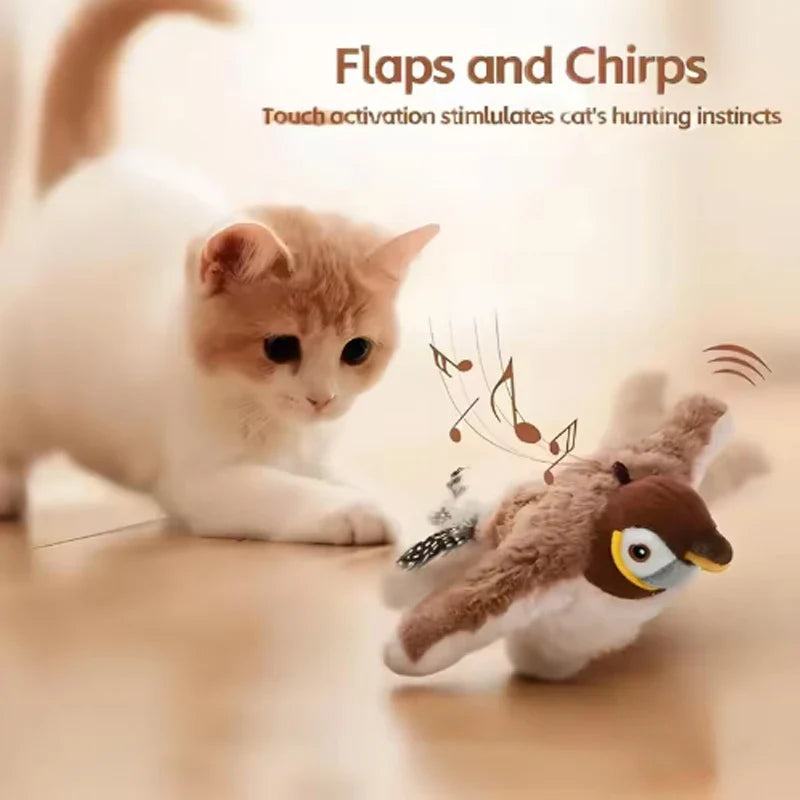 Catnip Electric Pat Bird Toy