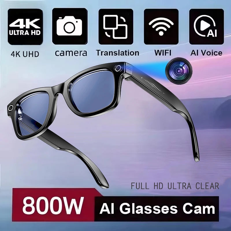 VisionAI™ Smart Camera Glasses