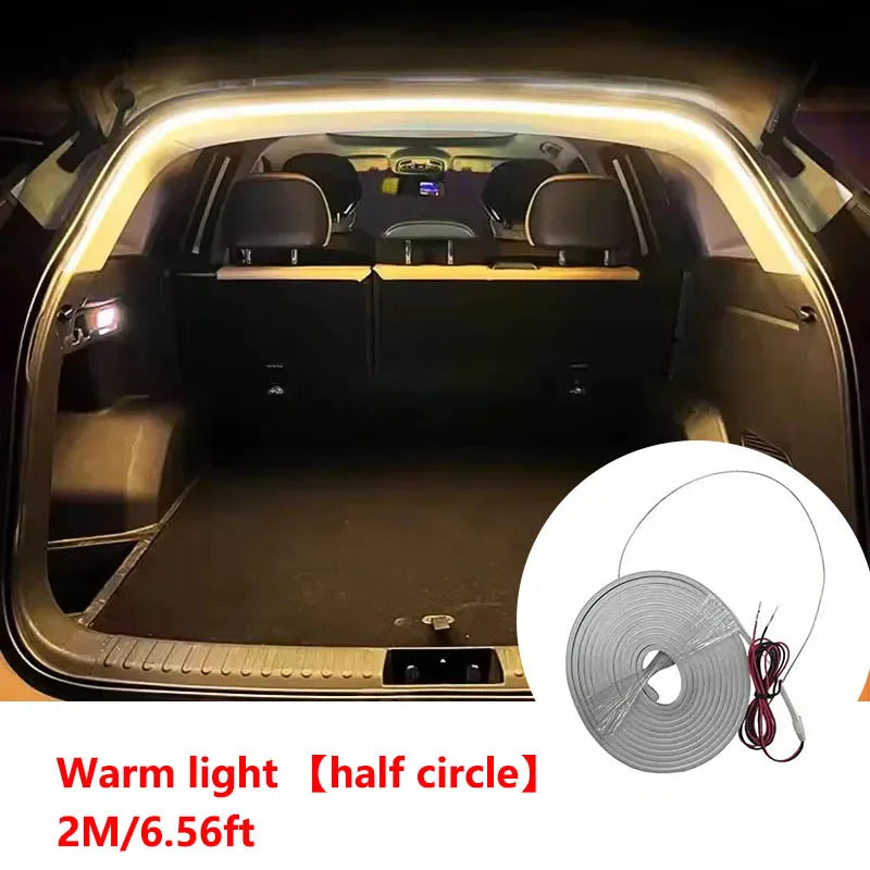 Car high brightness trunk lighting